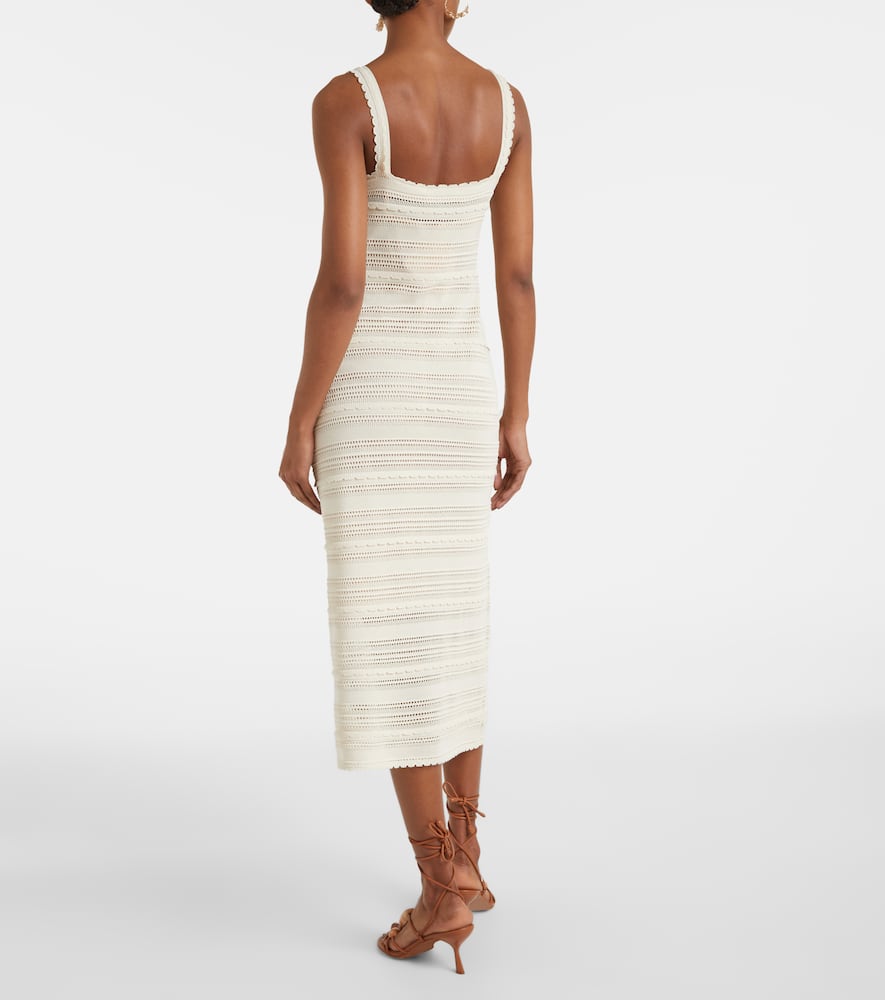 Lucky knitted midi dress