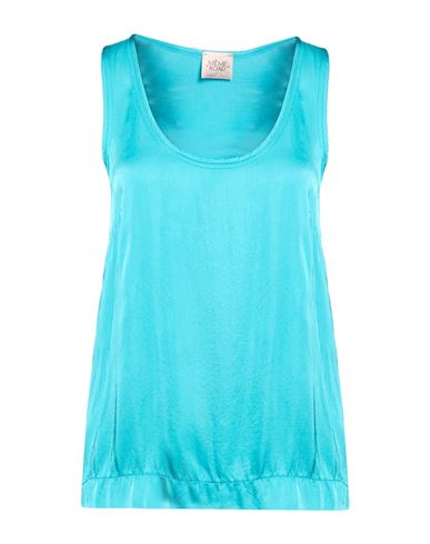 Même Road Woman Top Emerald green Size 6 Viscose