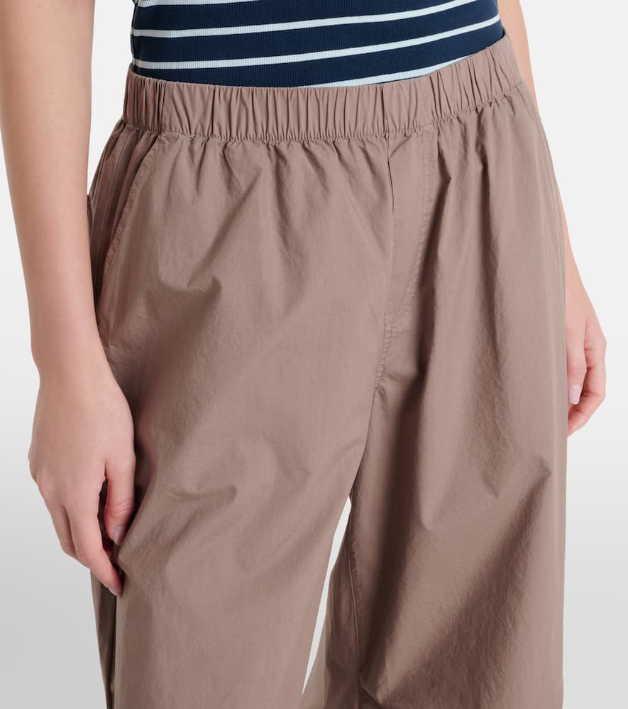 Brooks cotton twill balloon pants