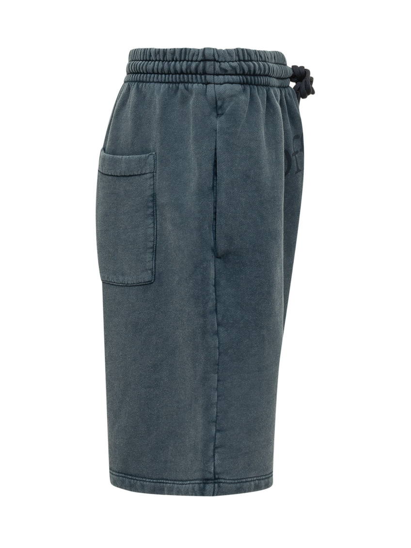 Blue Logo Shorts