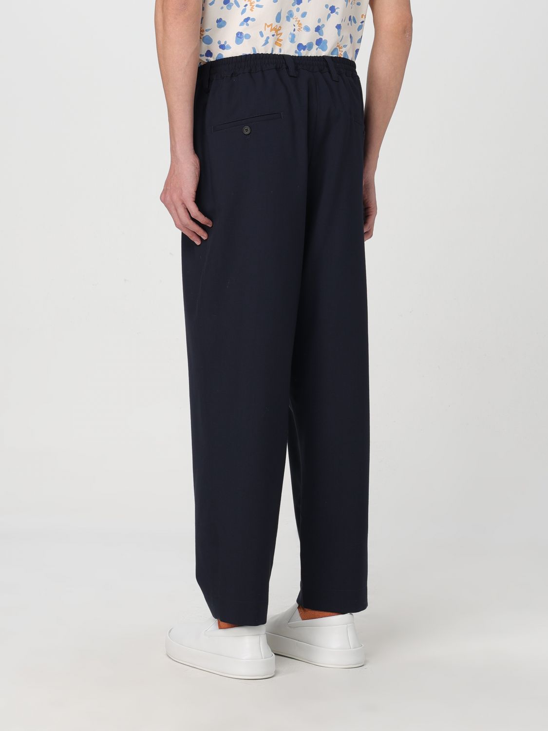 Pants Men color Black