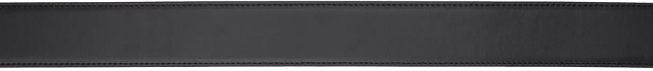 Dolce & Gabbana Black Calfskin 'DG' Logo Belt