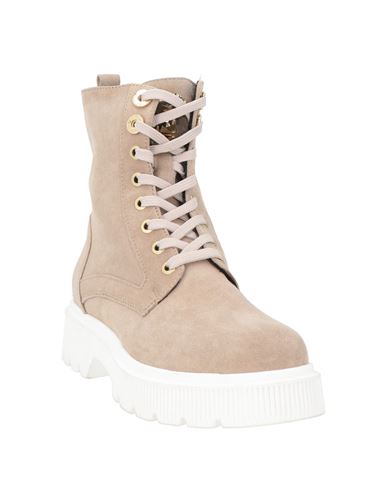 Woman Sneakers Sand Size 5 Leather