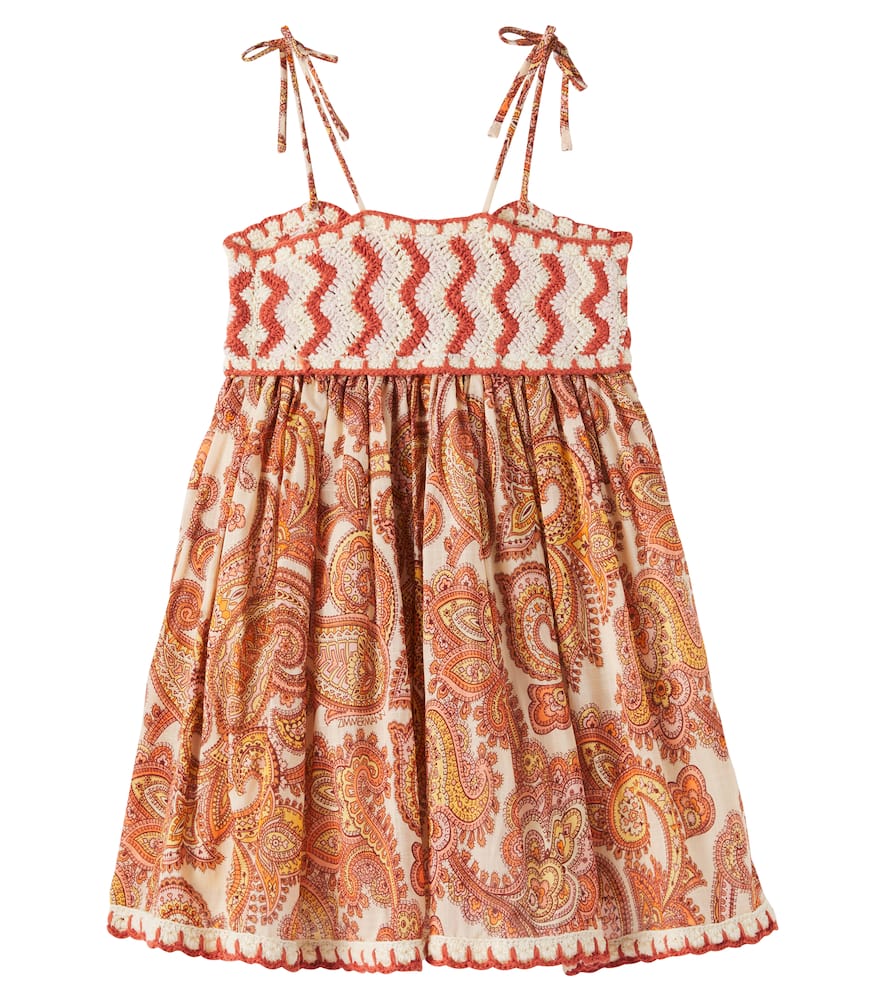 Patience paisley cotton dress
