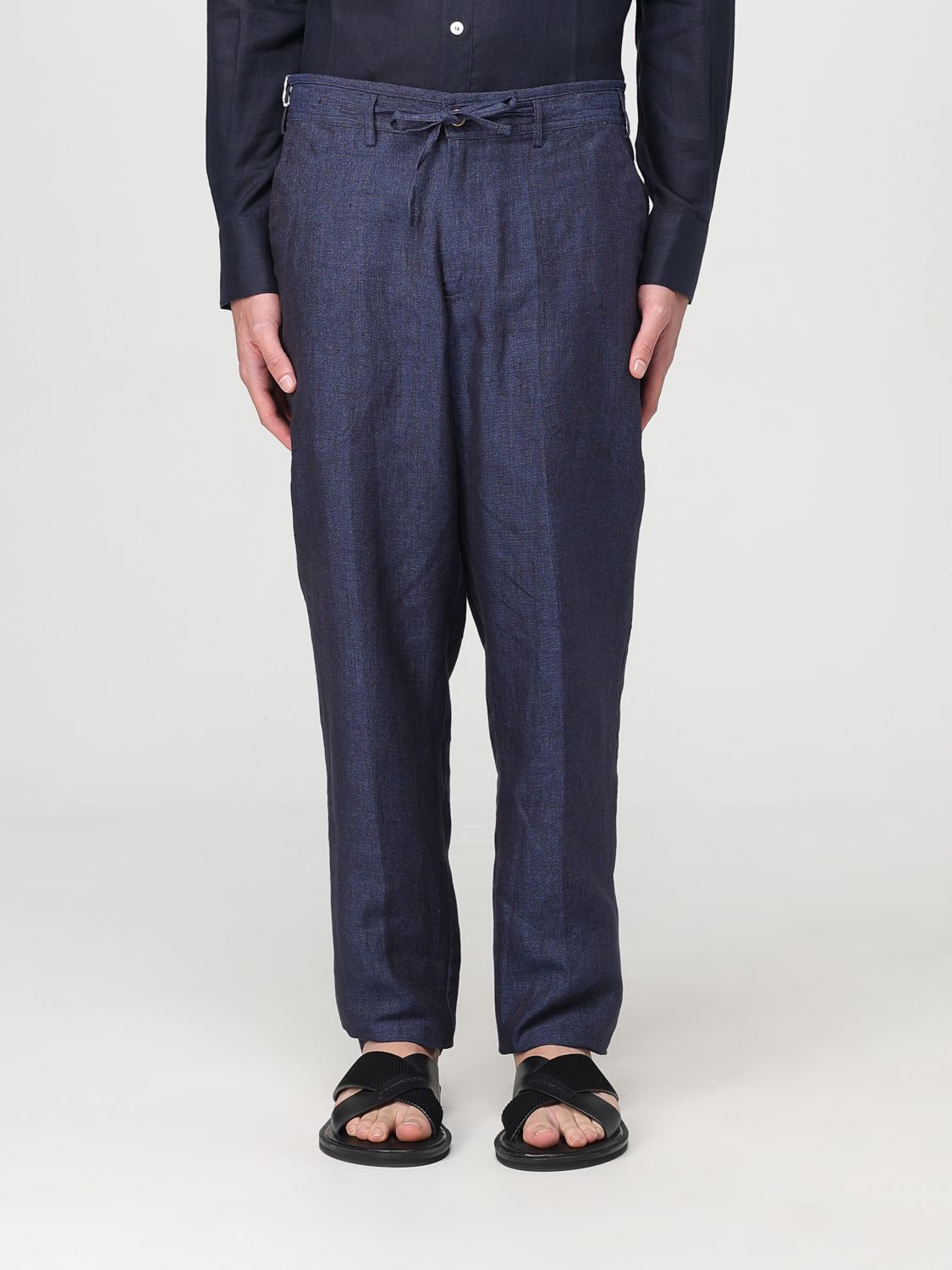 Pants Men color Navy
