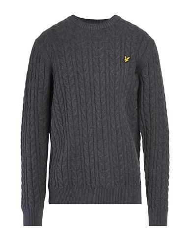 Man Sweater Grey Size XXL Cotton, Polyamide, Elastane