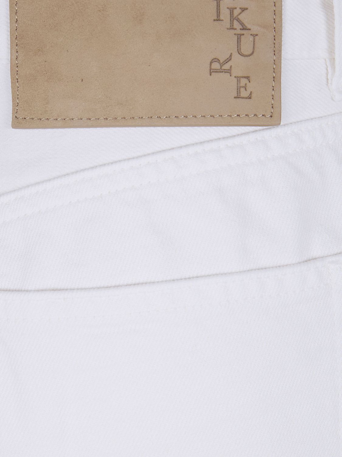 Jeans Woman color White