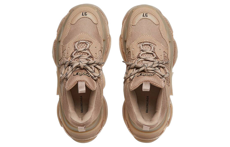 (WMNS) Triple S Sneakers 'Clear Sole Brown'