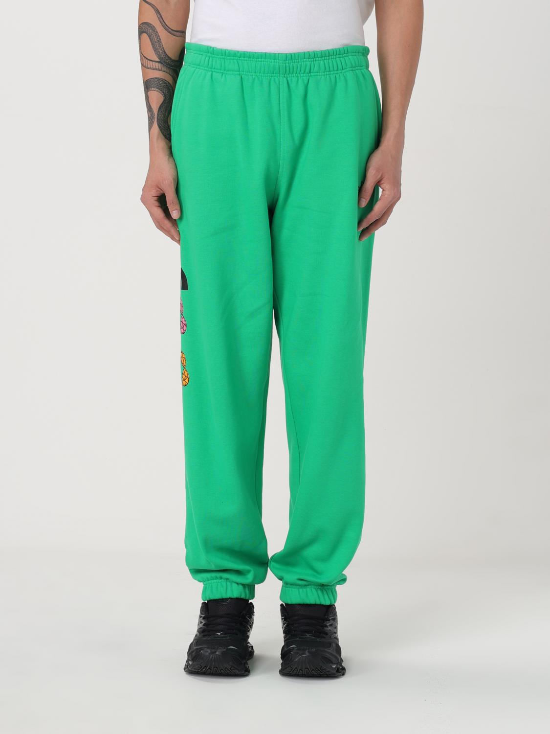 Pants Men color Green