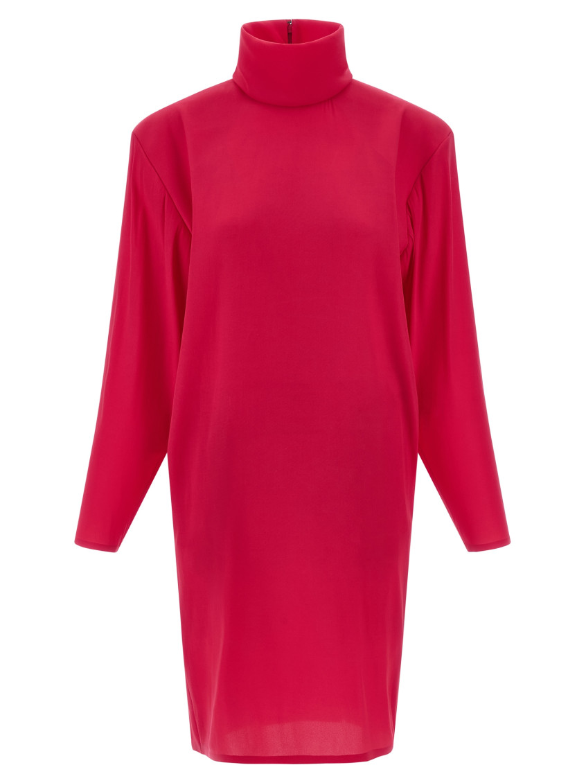 Structured Shoulder Dress