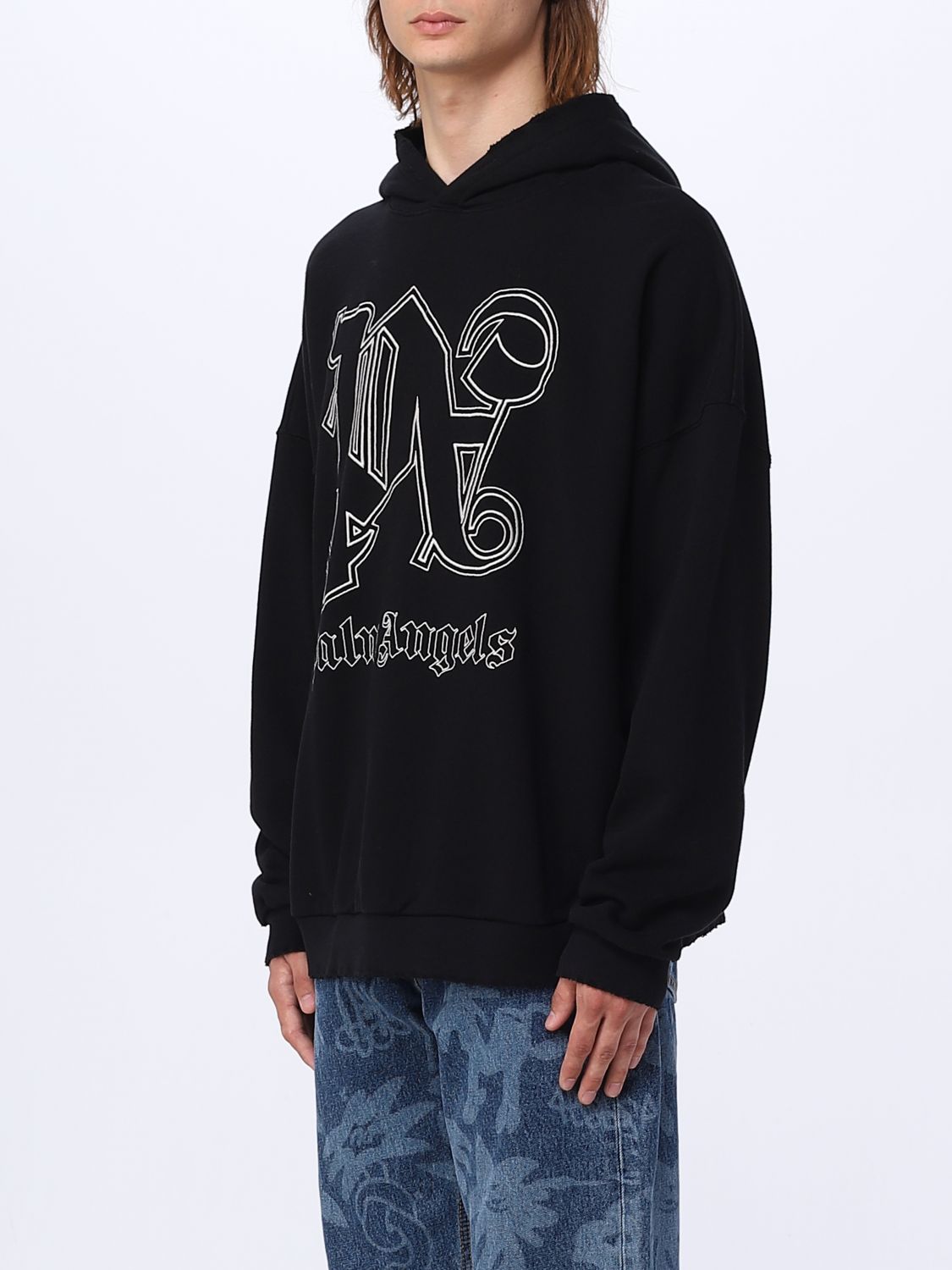 Sweatshirt Men color Black