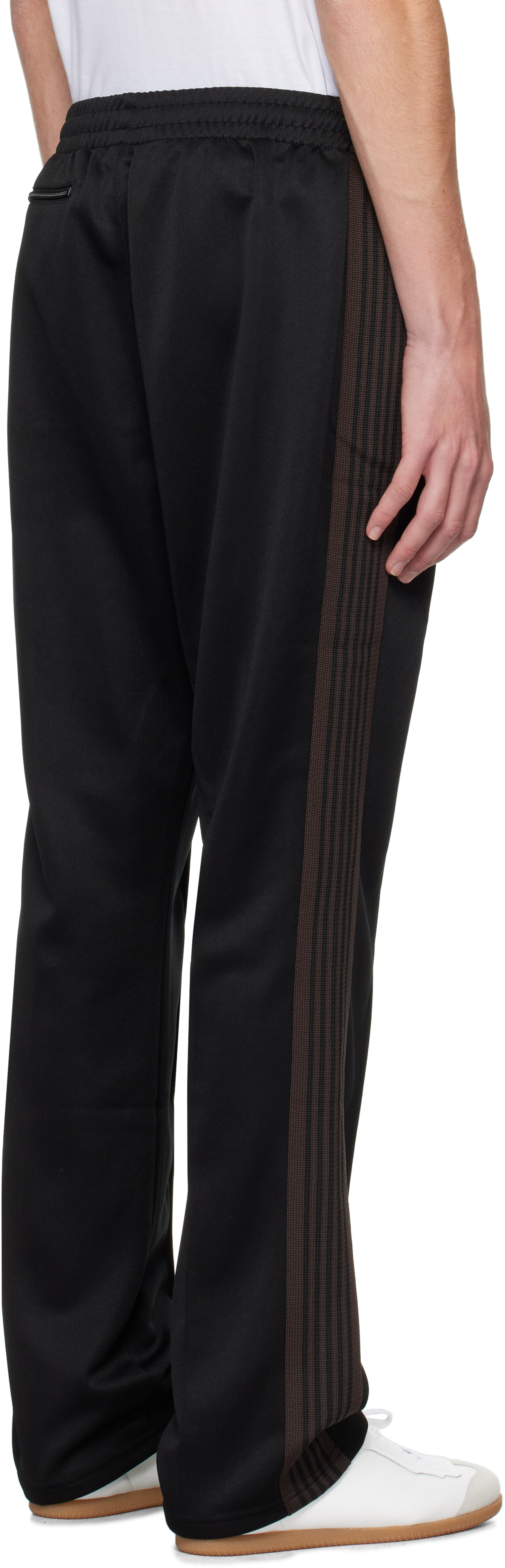 NEEDLES Black Narrow Track Pants