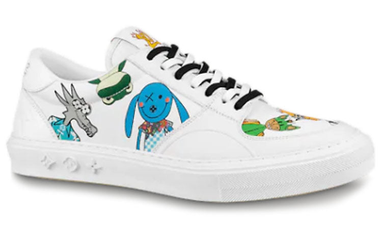 Ollie Sneakers 'White with Drawings'