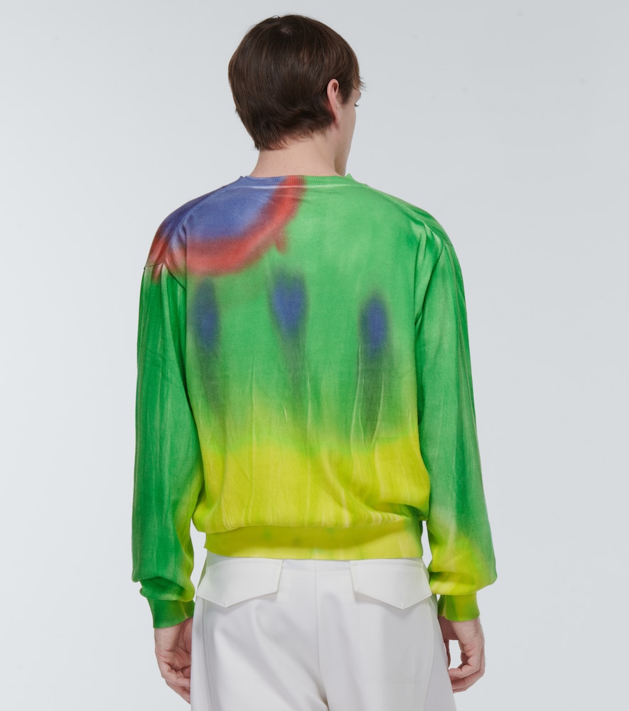 Dreamscape cotton-blend sweater