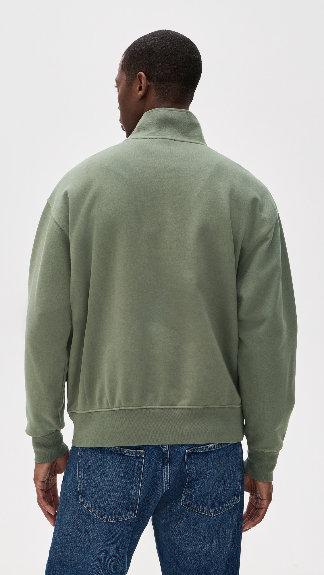Quarter Zip Pullover Olive