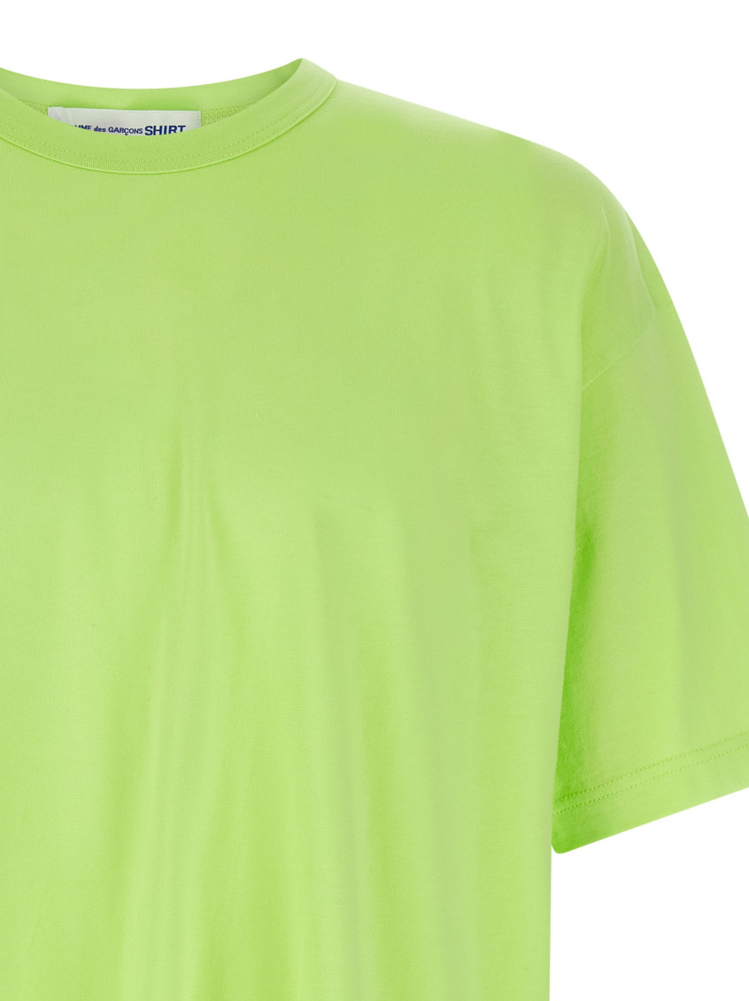 Green Logo Print T-shirt