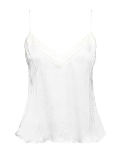 Woman Top White Size M Viscose