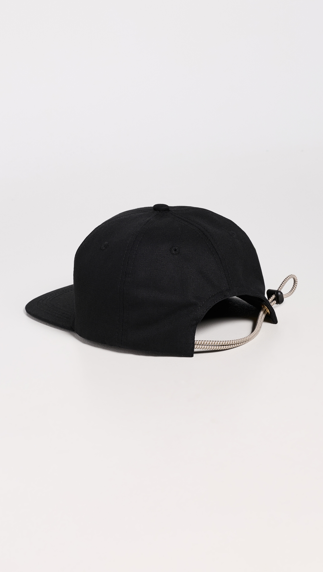 Dot Logo Cap Black One Size