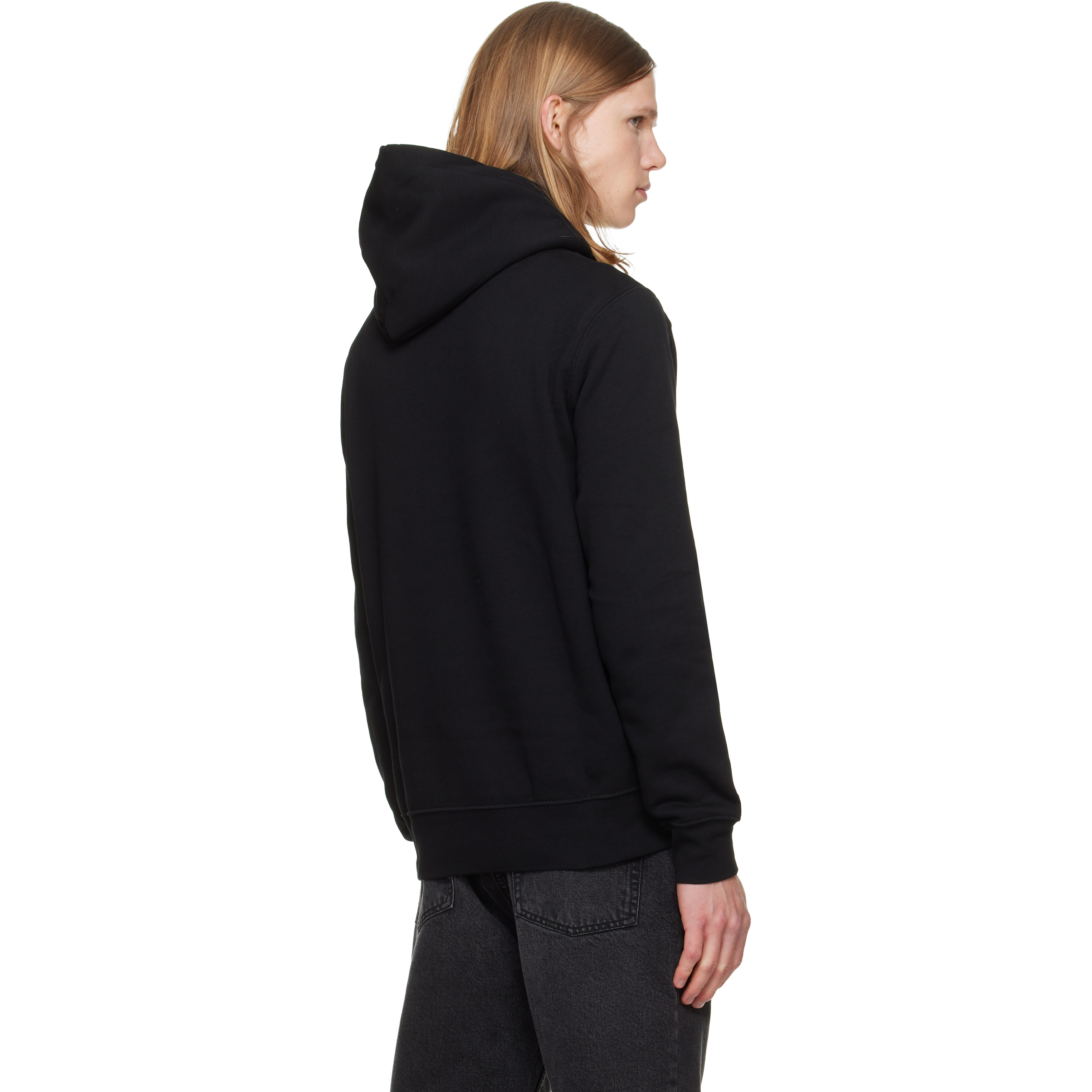 Black Polo Bear & Horse Hoodie