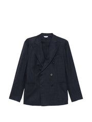 Wool double-breasted jacket