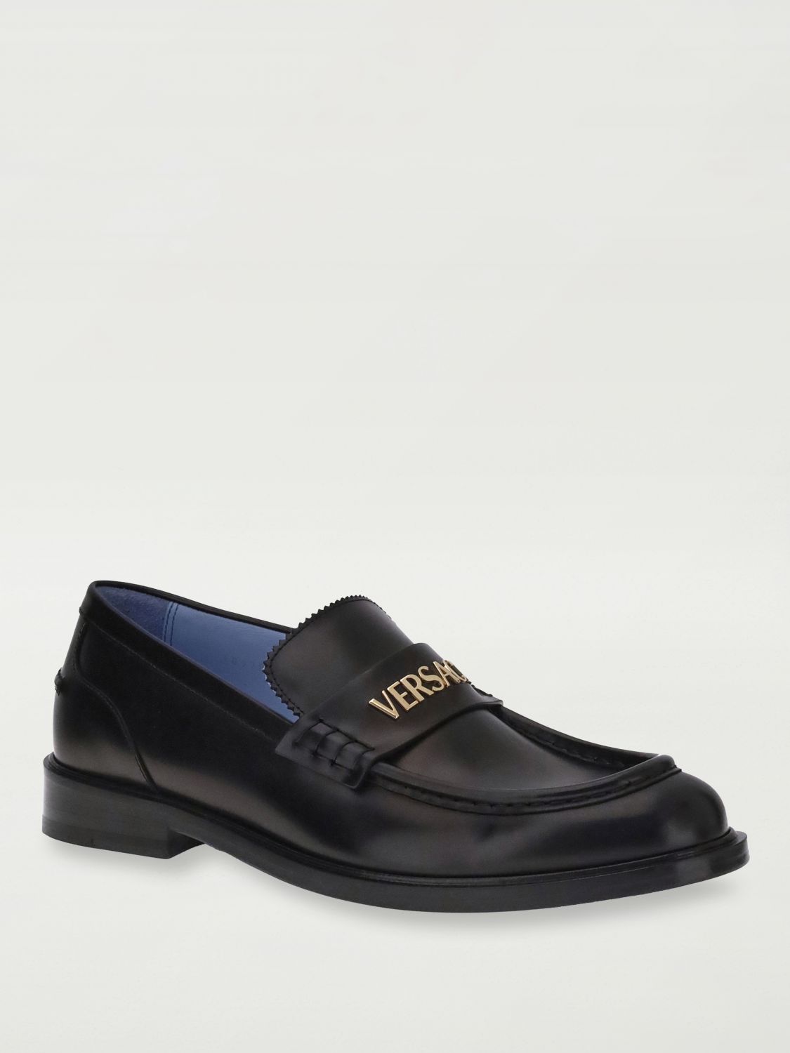Leather loafers - Black