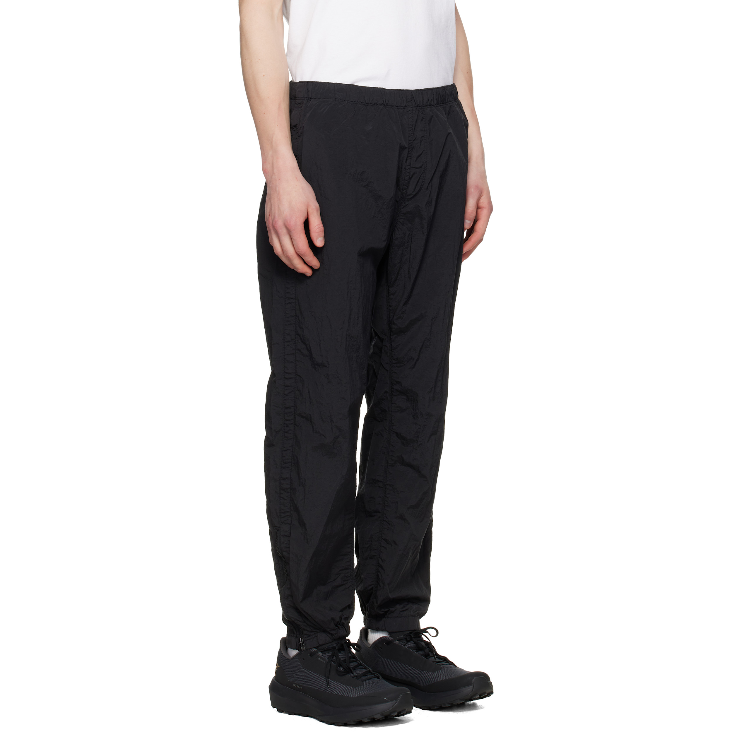 Black 3100035 Nylon Metal ECONYL Trousers