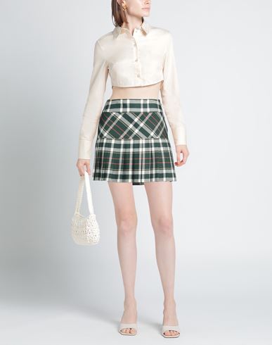 Woman Mini skirt Dark green