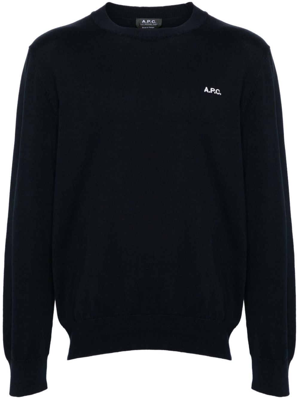 A. P.C.-Pullover Girocollo Melville In Cotone-Uomo