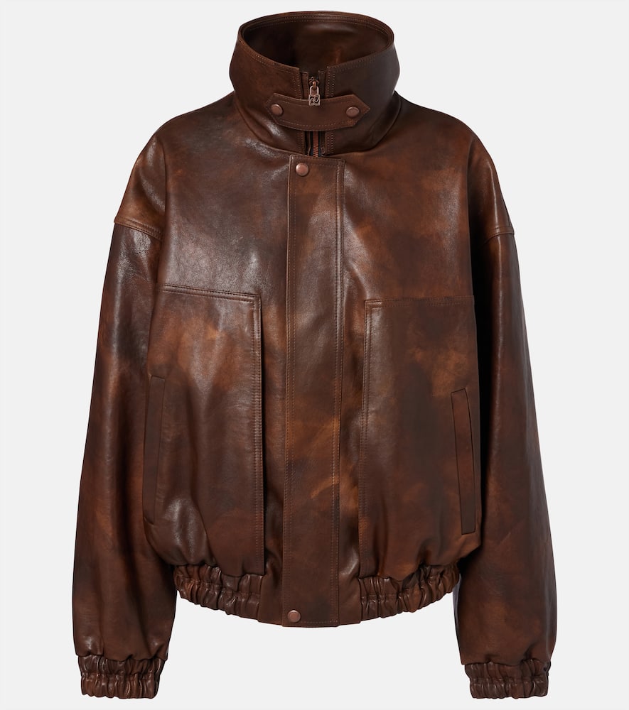 Leather jacket