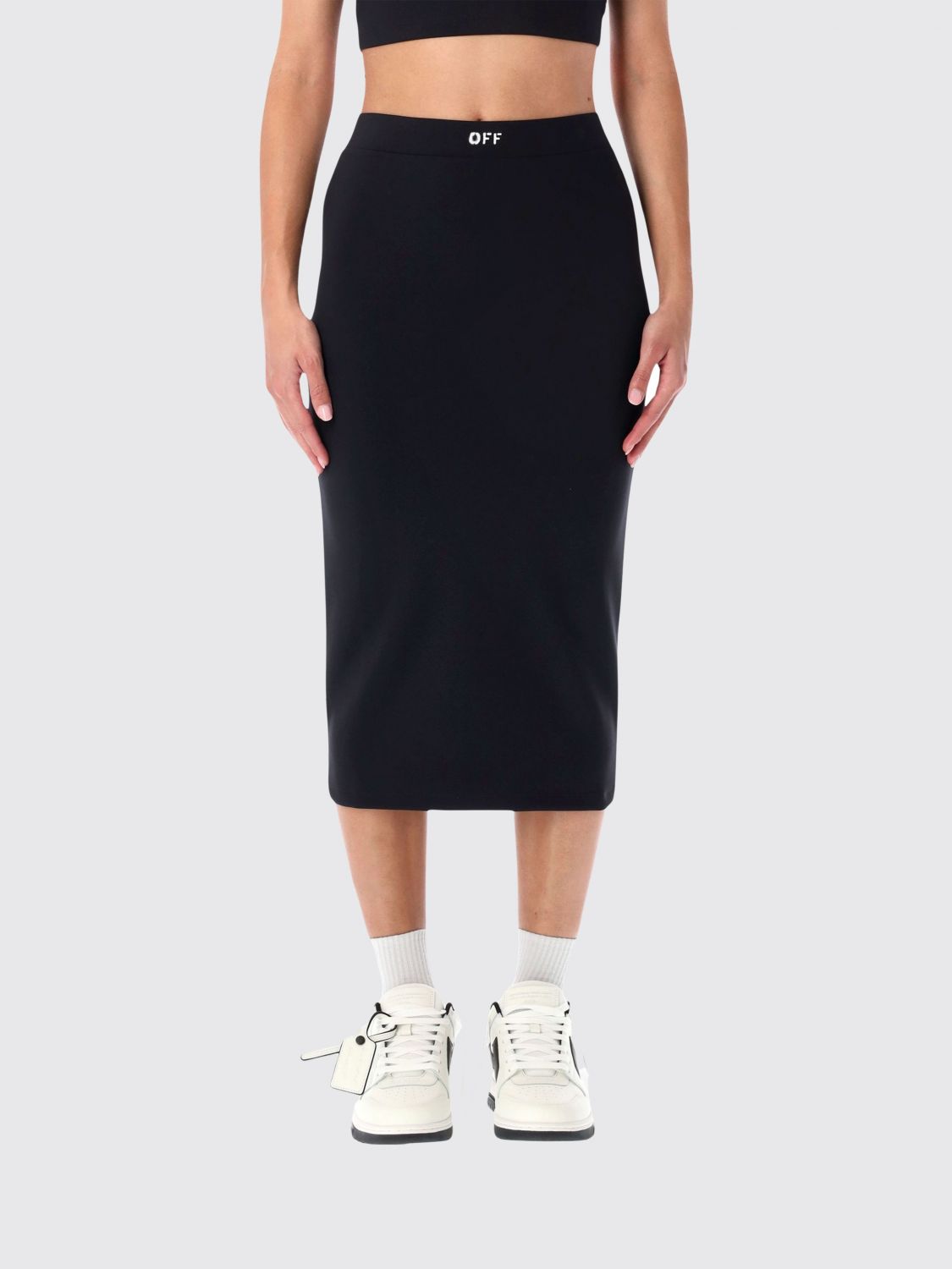 Skirt Woman color Black