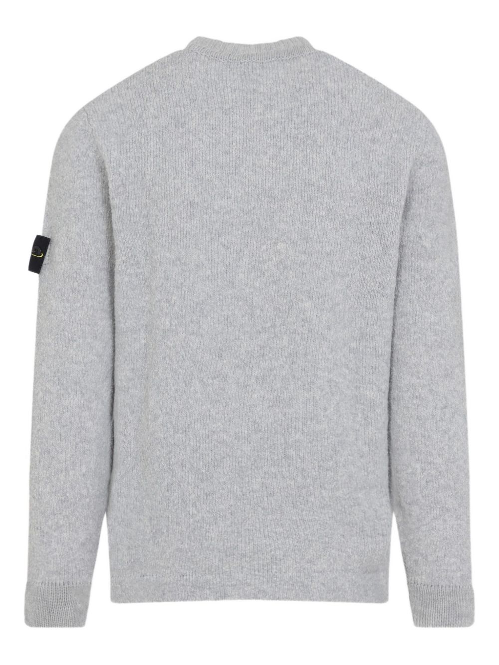 Ribbed crew-neck sweater - Grey