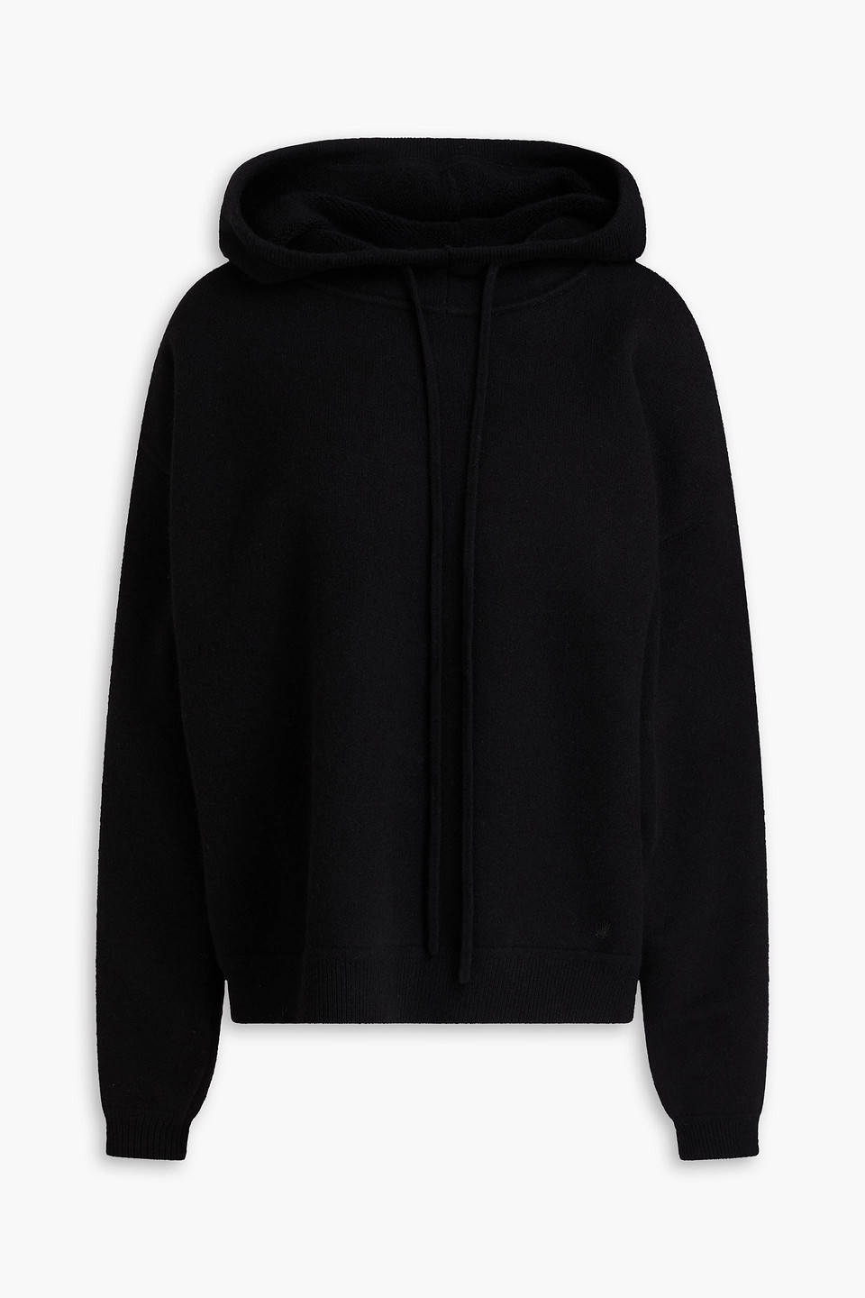 Sarla cashmere hoodie - Black - S