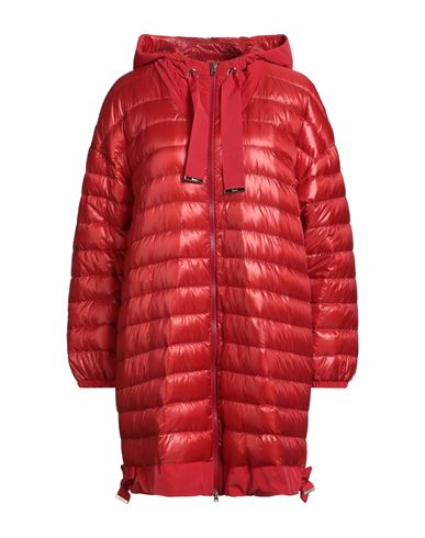 Woman Puffer Red Size 12 Polyamide