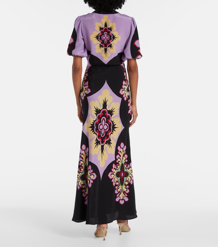 Marlene Placée silk maxi dress
