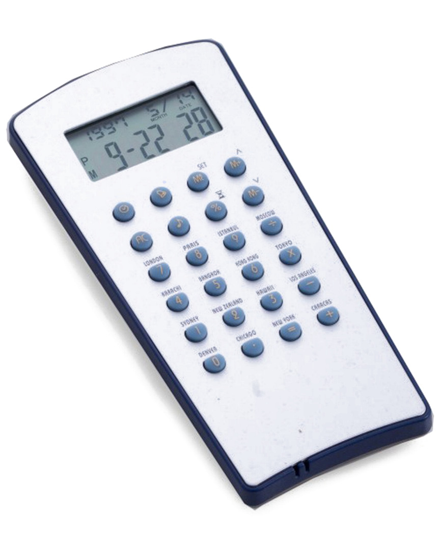 Stainless Steel World Time Alarm Clock