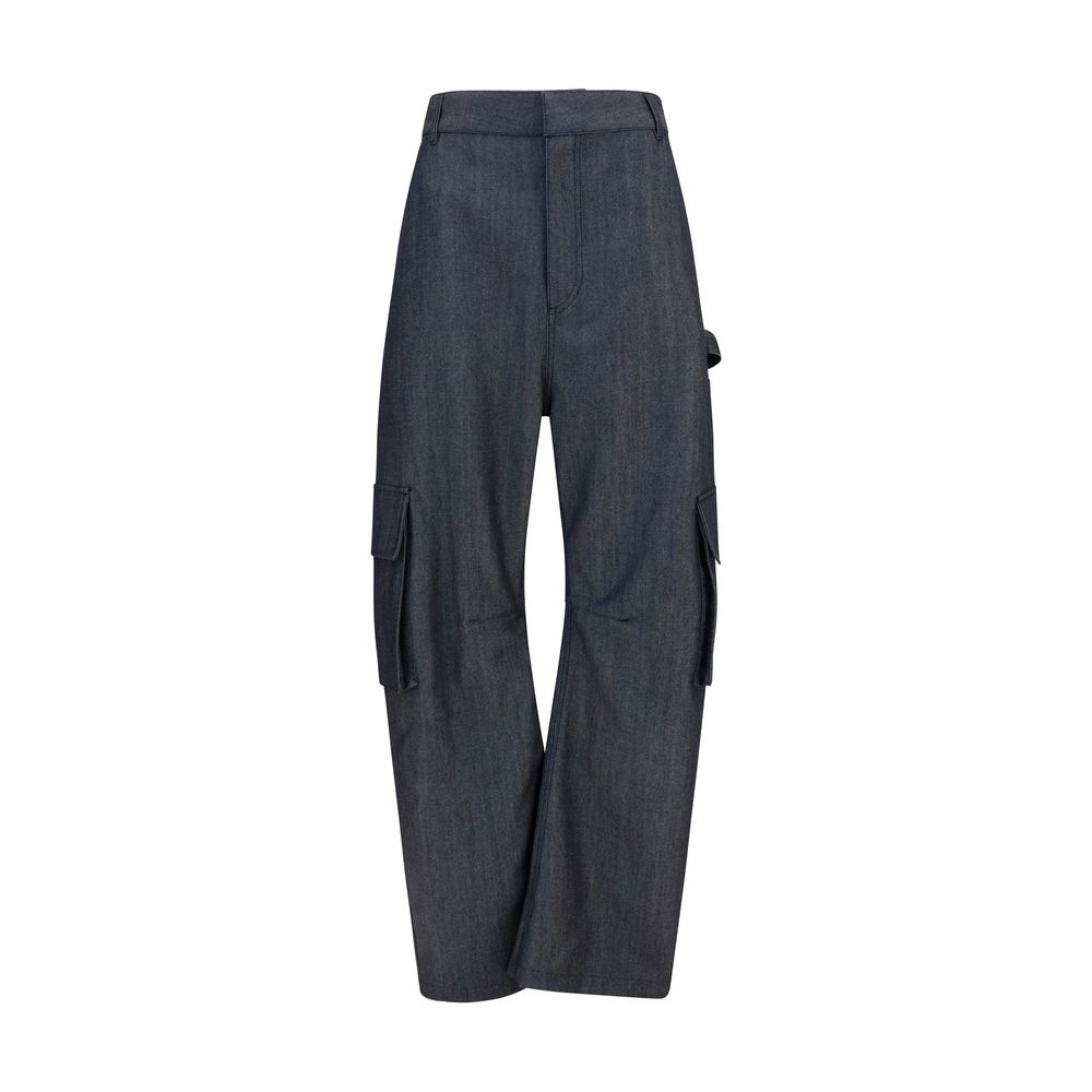 Aries Cargo Pants — Blue