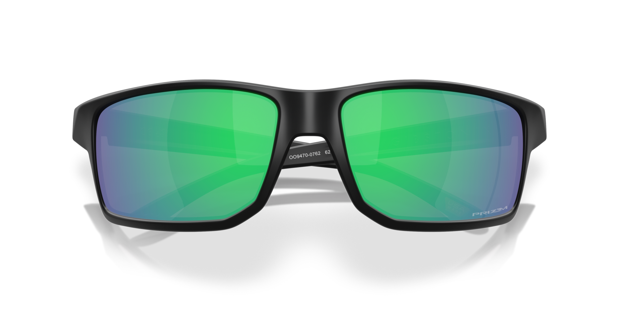 Oakley Man Oakley OO9470 GIBSTON XL 947007 Sunglasses O_matter Black Green Squared Norma