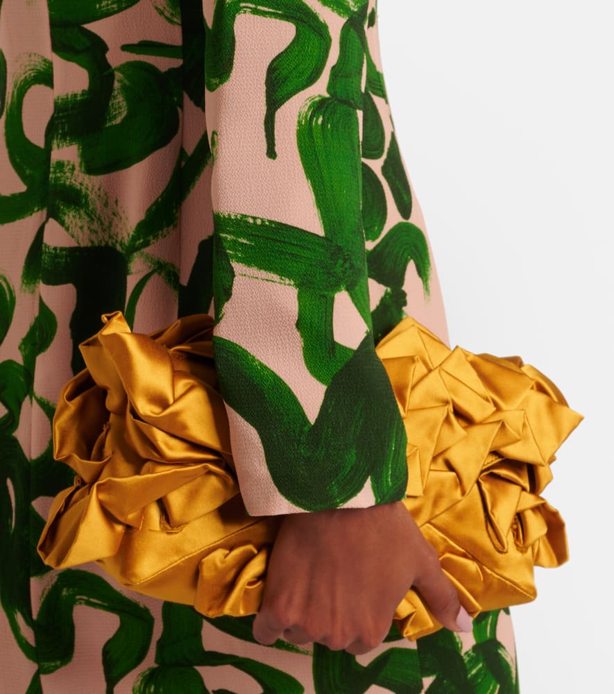 Printed midi dress