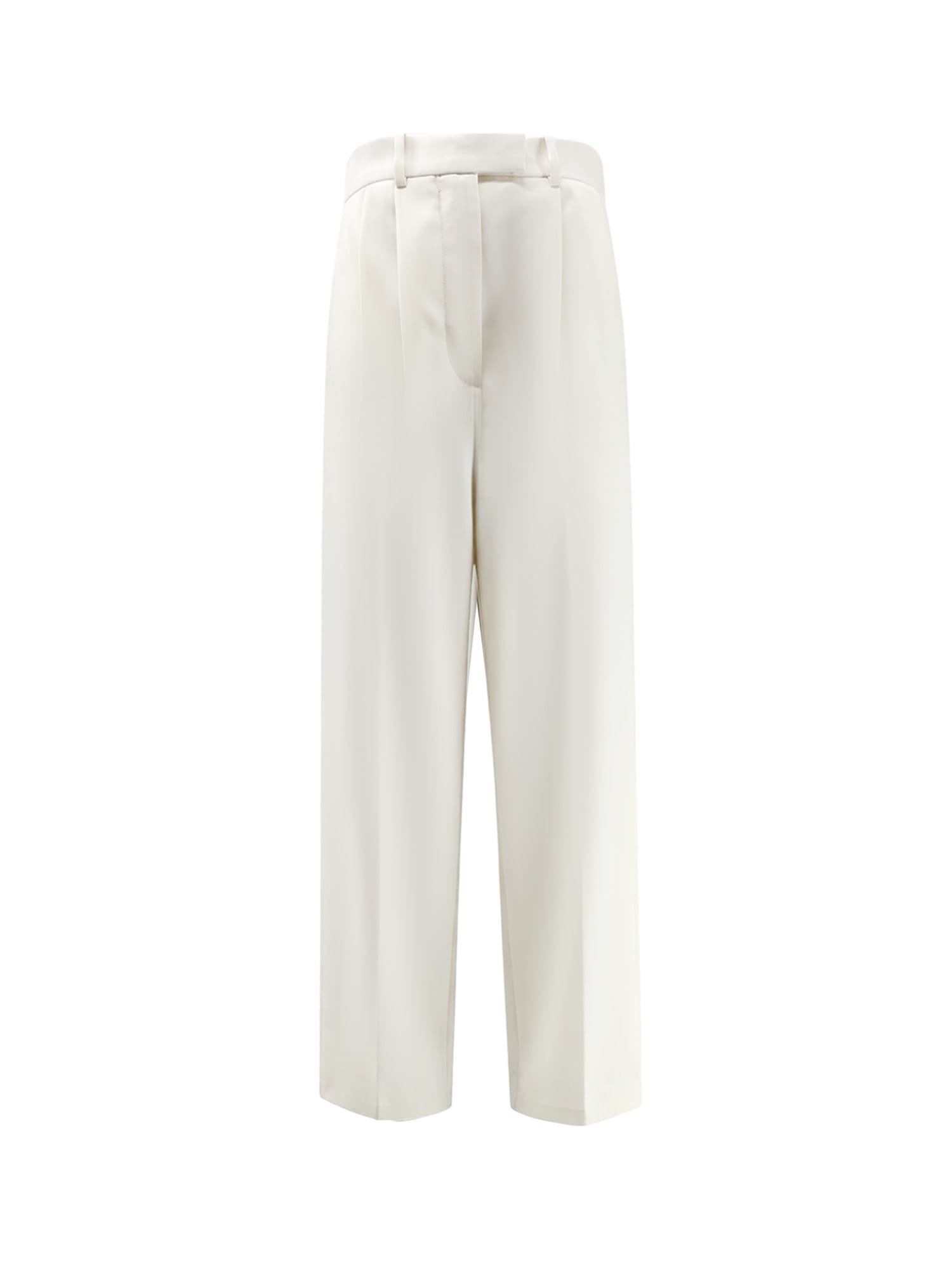 Wool And Mohair Trousers