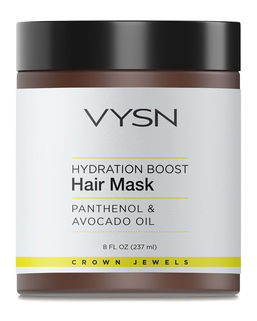 Unisex 8oz Hydration Boost Hair Mask - Panthenol & Avocado Oil