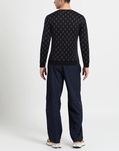 Man Sweater Midnight blue Size 34 Merino Wool, Polyacrylic