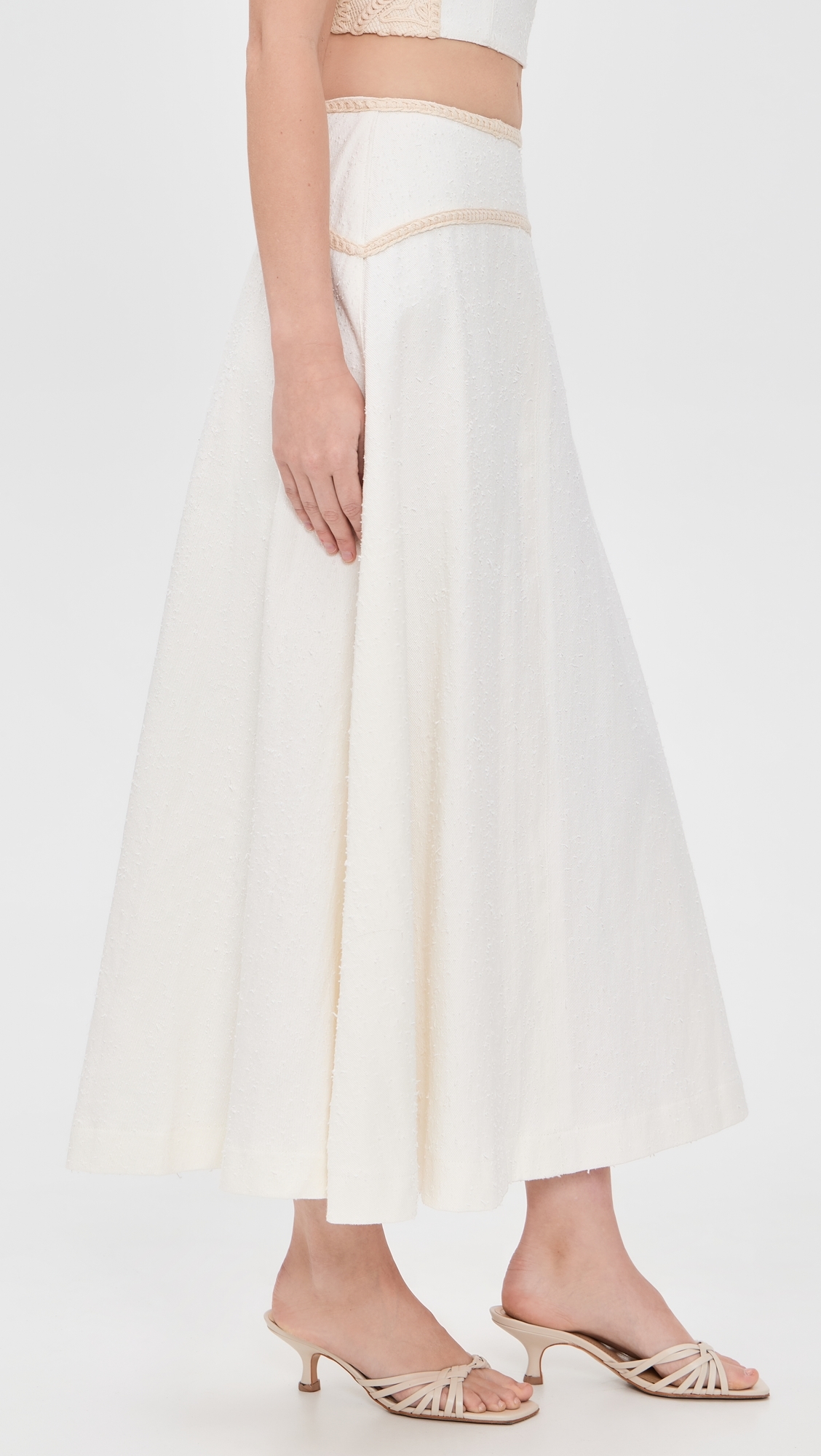 Lanni Skirt White