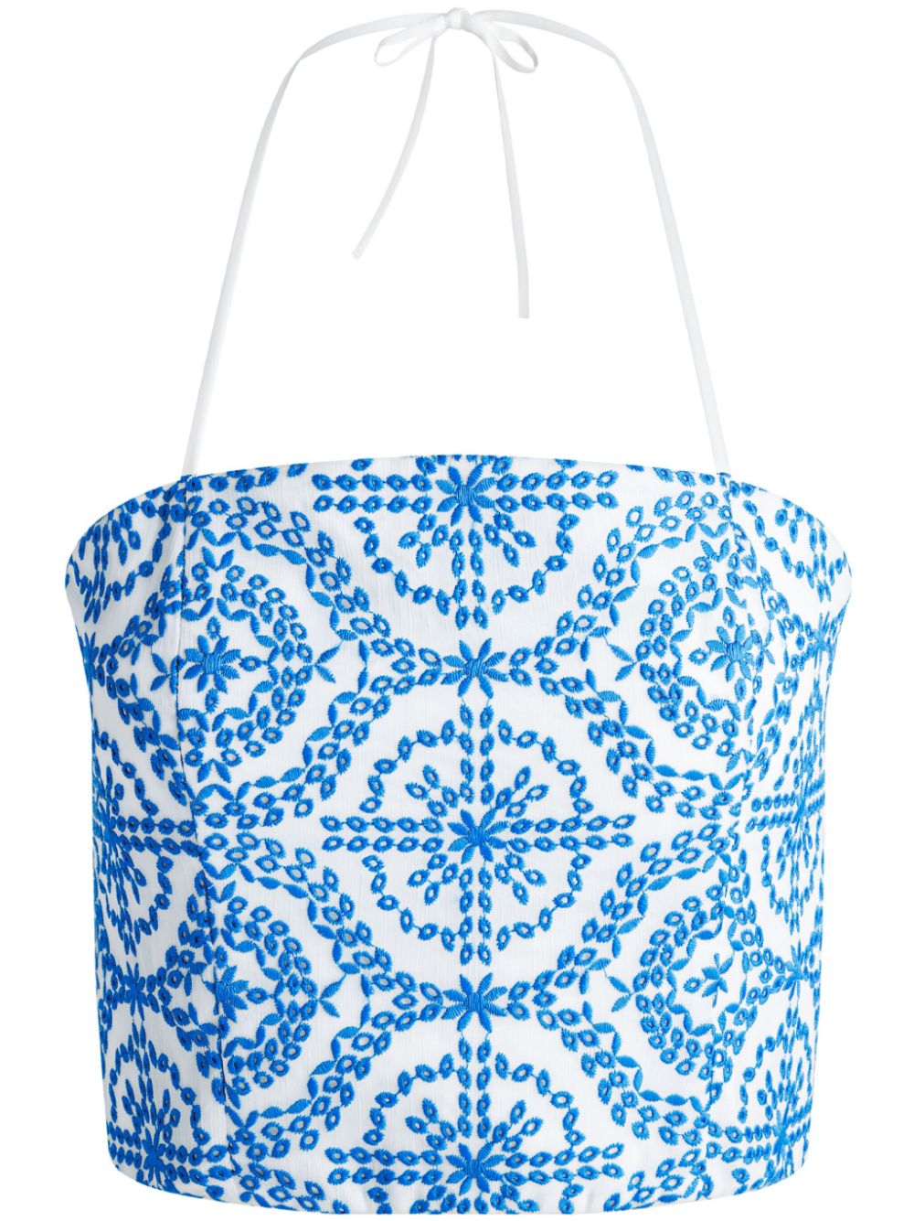 Ceresi embroidered top - Blue