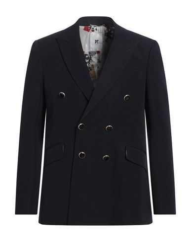 Man Blazer Midnight blue Size 38 Virgin Wool