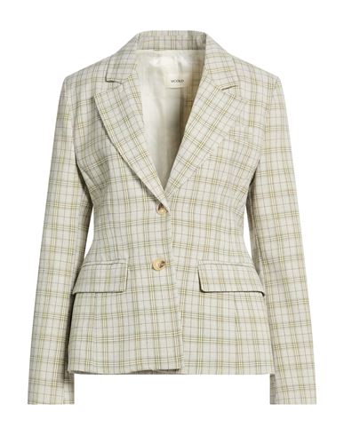 Woman Blazer Light grey Size M Polyester, Viscose, Elastane