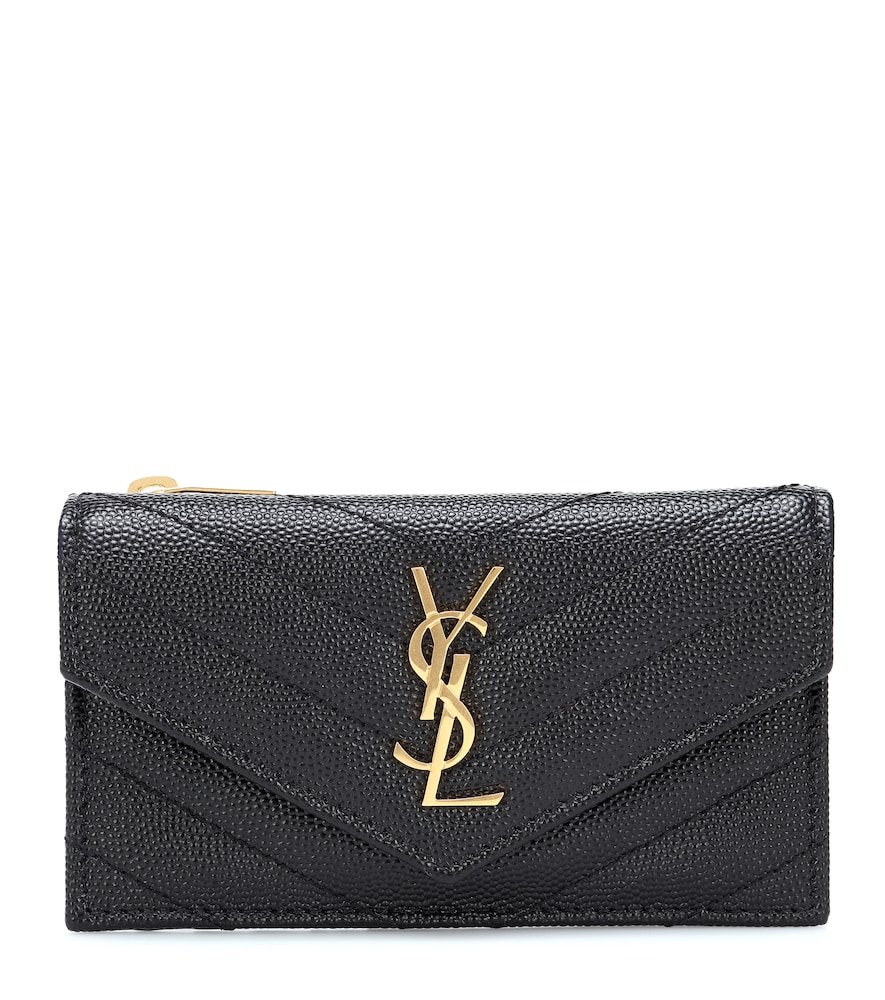 Saint Laurent Envelope Small leather wallet