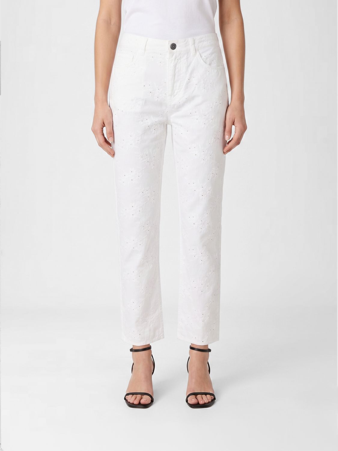 Pants Woman color White