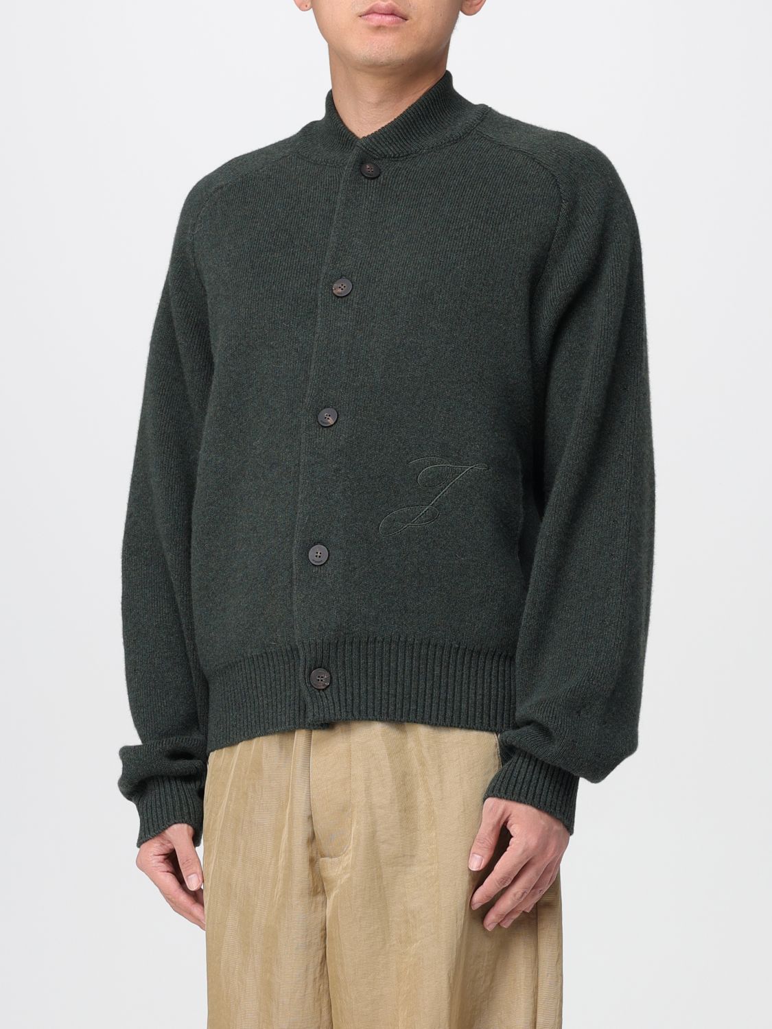 Sweater Men color Kaki