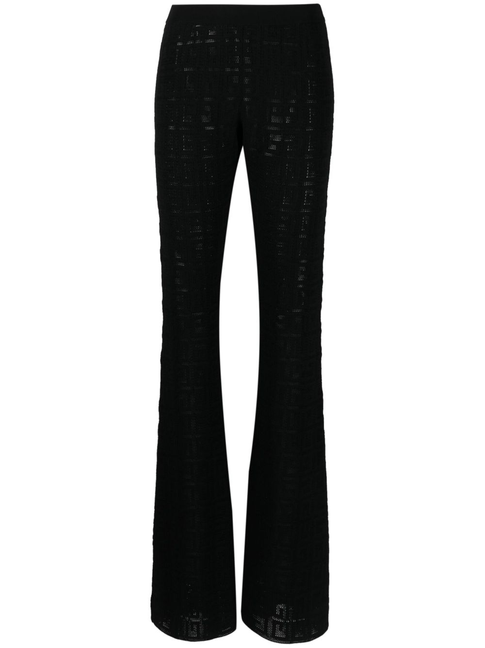 Turtleneck long-sleeve blouse - Black