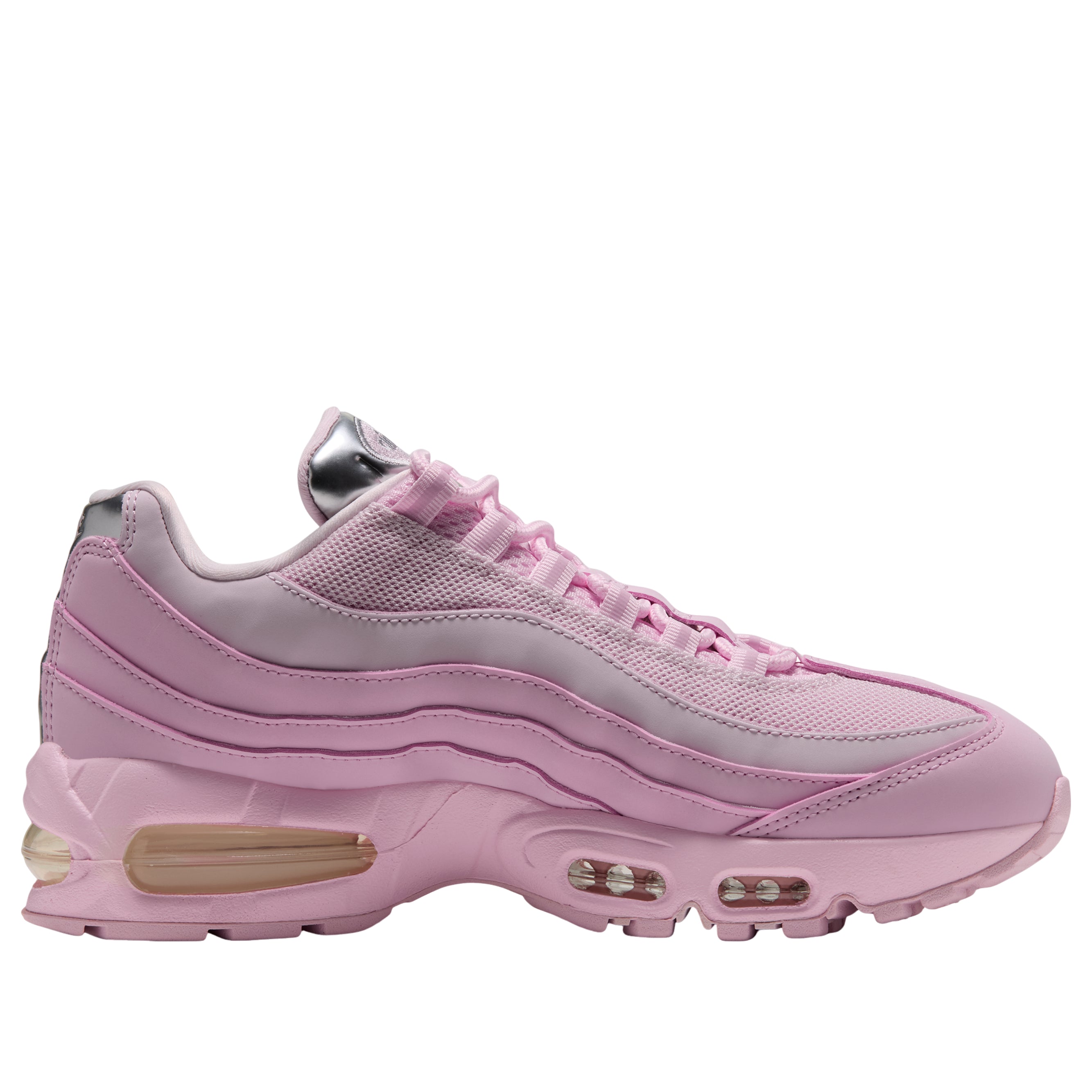 (WMNS) Air Max 95 Big Bubble Chrome 'Pink Foam Pearl Pink'